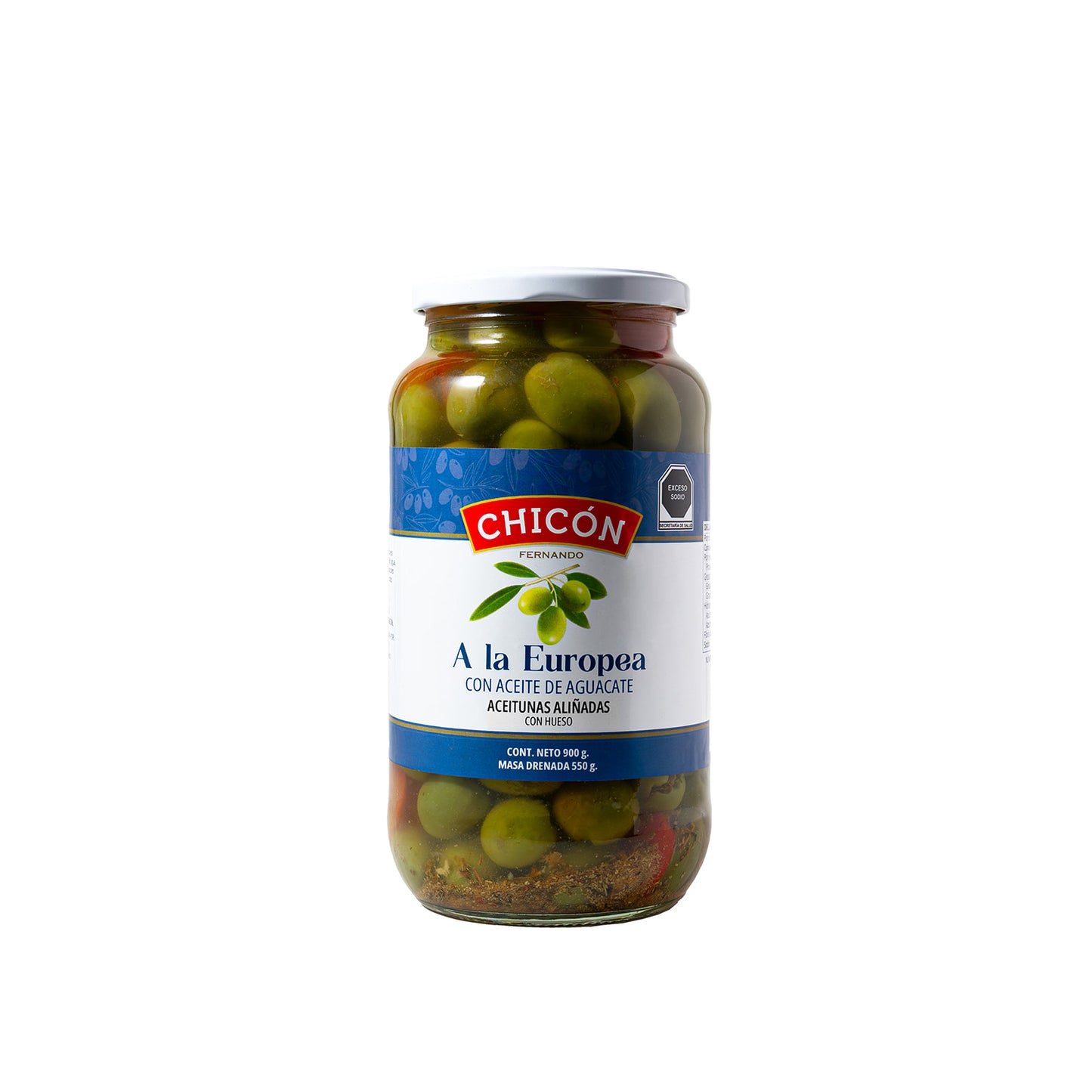 Aceitunas aliñadas 'a la Europea' 900g